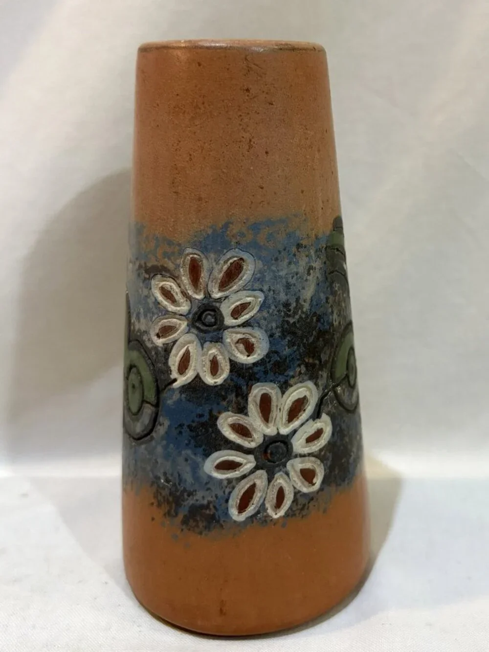 Seminario Urubamba Pottery Vase Cusco Handmade In Peru